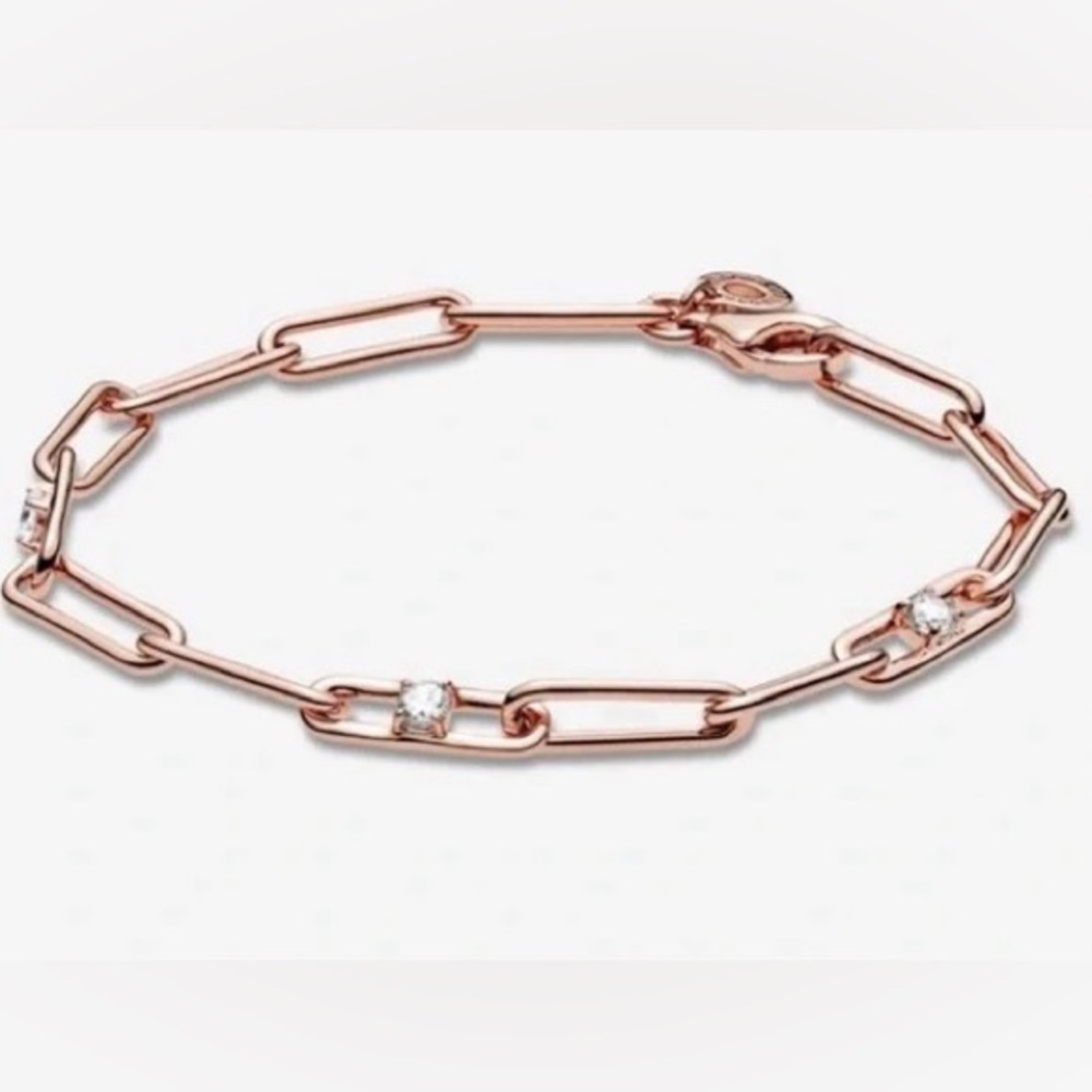 New Pandora Elegant Rose Gold Bracelet